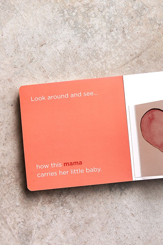 Carrying Baby Board Book